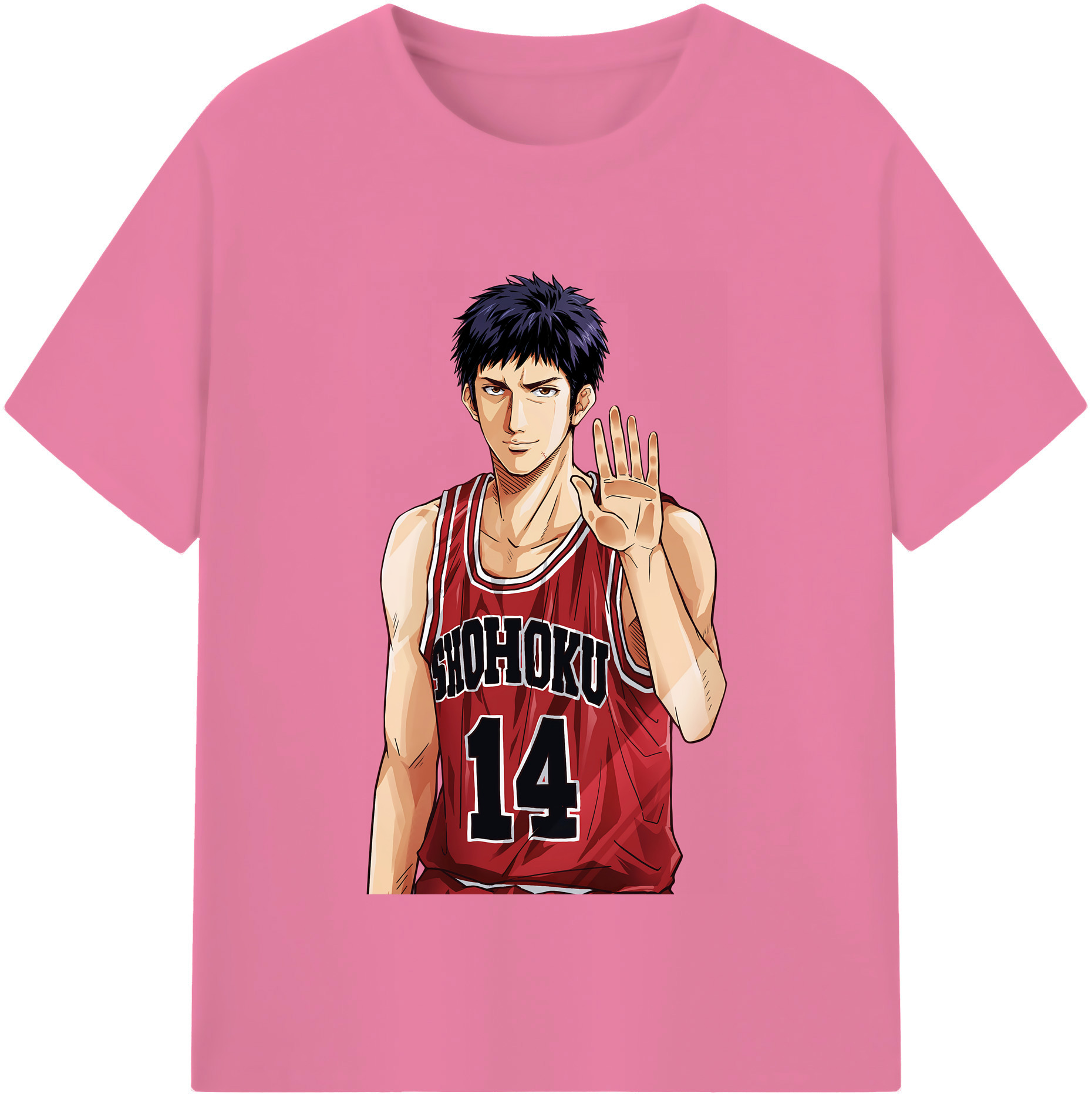 （画像用） SLAM DUNK／スラムダンク 綿100％半袖Tシャツ（フロントプリント）